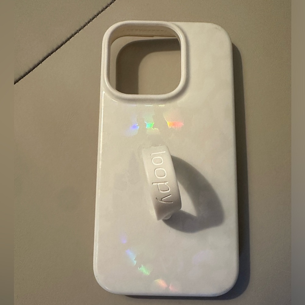 LOOPY iPhone 14 pro White Opal